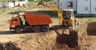 Котлован для дома Мценск, цена от 311 руб./м3.